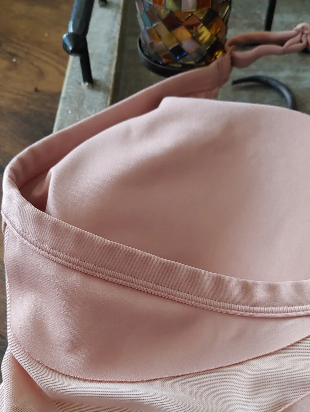 Like New Nike 3X Dri-fit Blush Pink Vented Padded Sexy Sports Bra